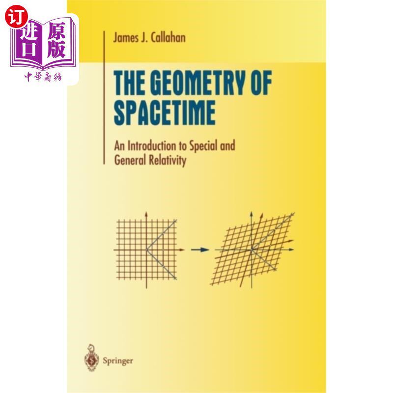 海外直订Geometry of Spacetime 时空几何学