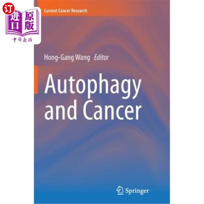 海外直订医药图书Autophagy and Cancer 自噬与癌症