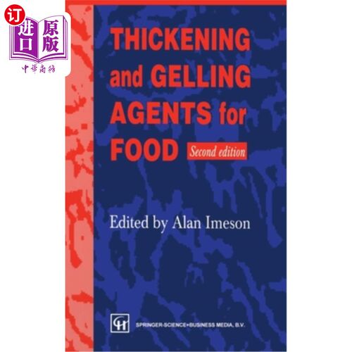 海外直订Thickening & Gelling Agents Foods 增稠剂和胶凝剂食品