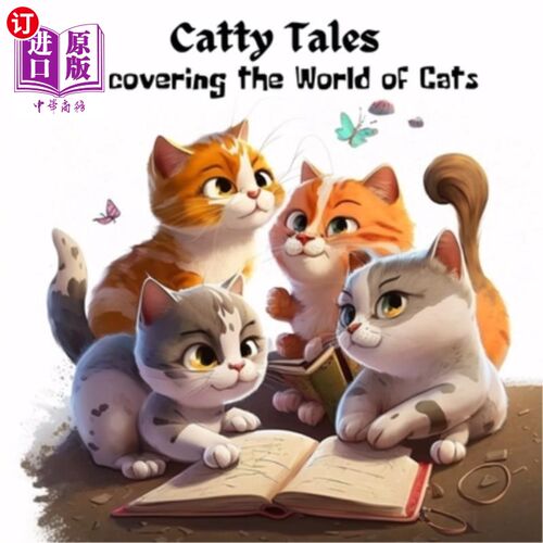 海外直订Catty Tales: Discovering the World of Cats 猫的故事:发现猫的世界