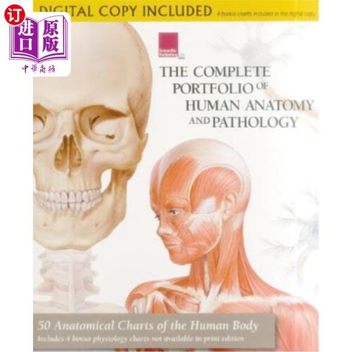 海外直订The Complete Portfolio of Human Anatomy and Pathology: Digital Copy 人体解剖学和病理学的完整组合:数字拷贝