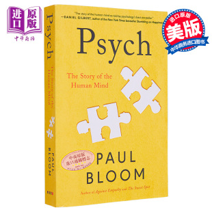预售 心理学 人类心灵的故事 Psych The Story of the Human Mind 英文原版 Paul Bloom 专业心理学【中商原版】