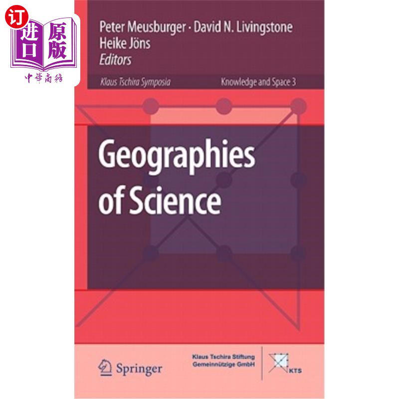海外直订Geographies of Science 地理位置的科学