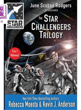 海外直订Star Challengers Trilogy: Moonbase Crisis, Space Station Crisis, Asteroid Crisis 星际挑战者三部曲：月球基地