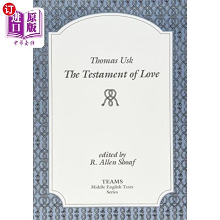 海外直订Testament of Love 爱的遗嘱