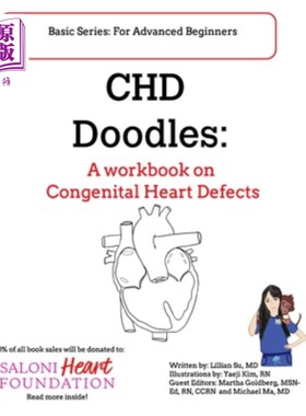 海外直订CHD Doodles: A Workbook on Congenital Heart Defects CHD涂鸦:先天性心脏缺陷手册