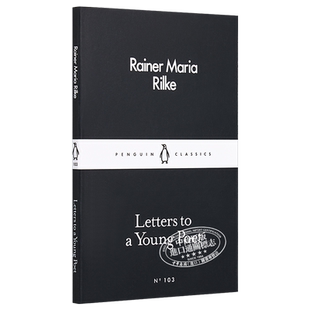 预售 里尔克 给青年诗人的信 LBS 103 Letters to a Young Poet 英文原版 小黑书 103 致一位青年诗人的信 企鹅经典 【中商原版】