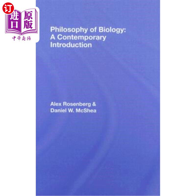 海外直订Philosophy of Biology: A Contemporary Introduction 生物学哲学：当代导论
