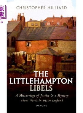 海外直订Littlehampton Libels mark northeast诬蔑