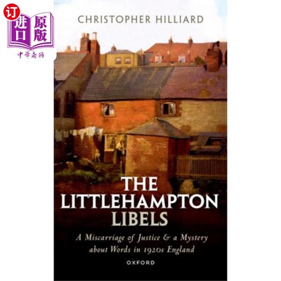 海外直订Littlehampton Libels mark northeast诬蔑