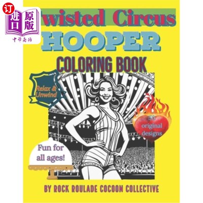 海外直订Hooper: Coloring Book 胡珀：着色书