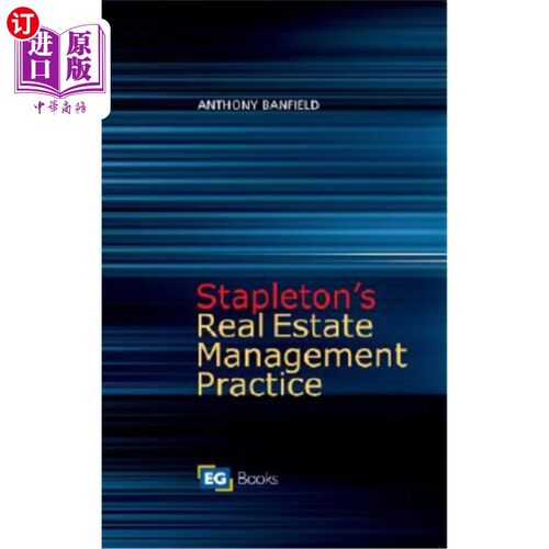 海外直订Stapleton's Real Estate Management Practice 斯台普顿房地产管理事务所