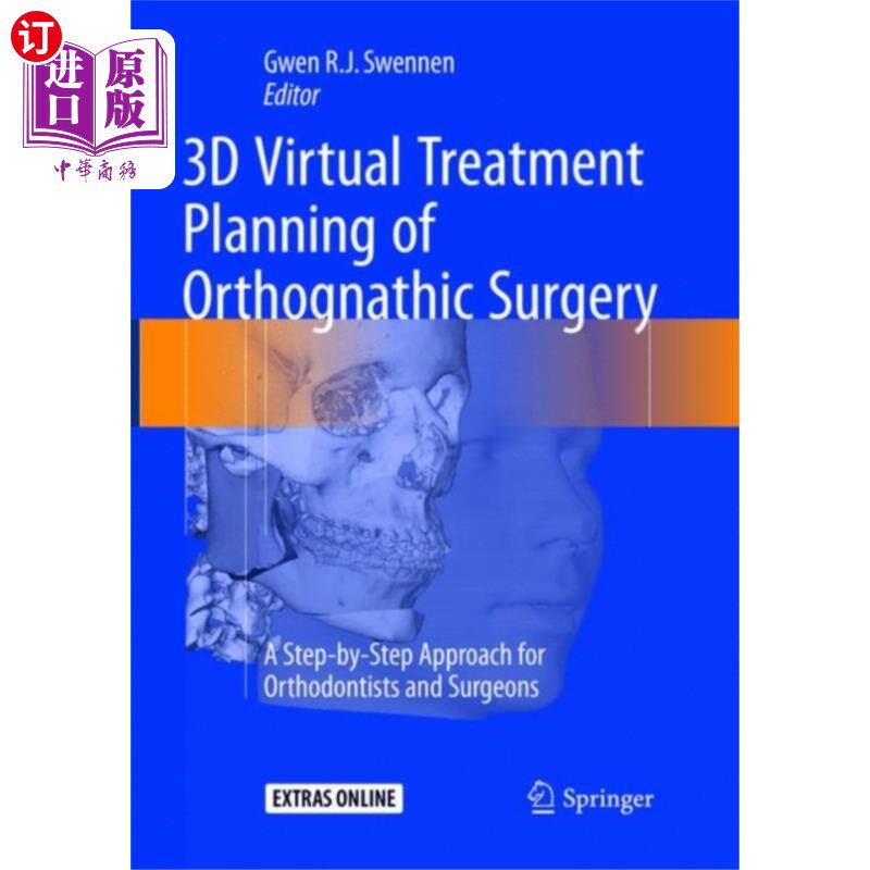 海外直订医药图书3D Virtual Treatment Planning of Orthognathic Su... 正颌手术三维虚拟治疗计划