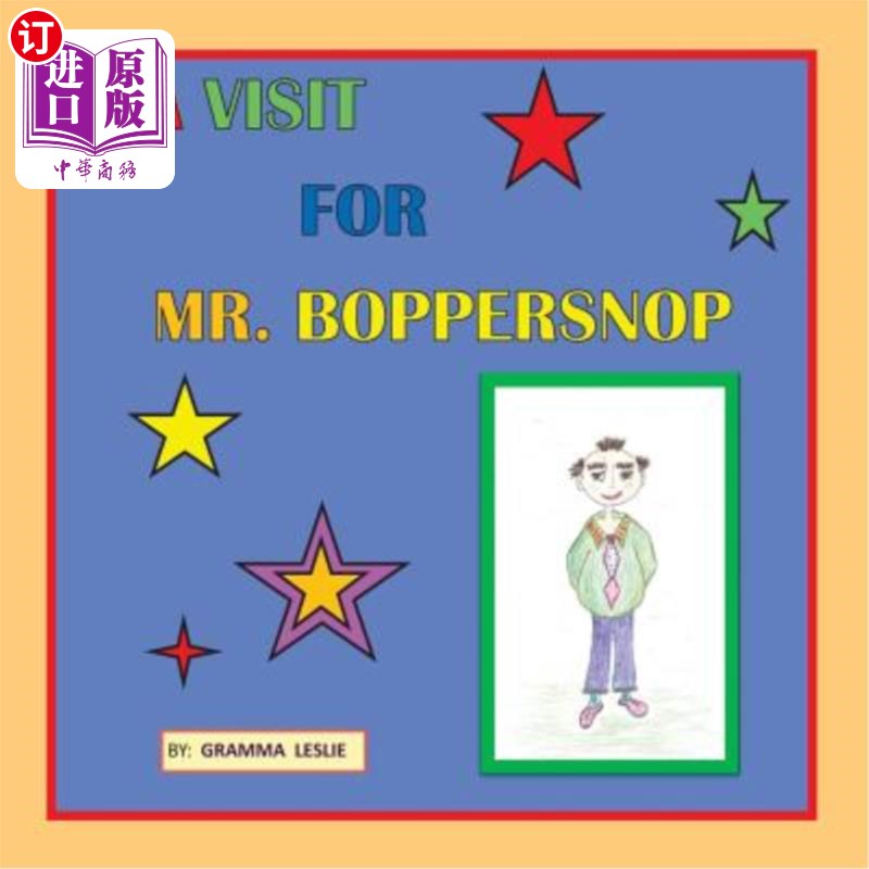 海外直订A Visit For Mr. Boppersnop 波波斯诺普先生的拜访
