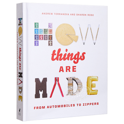 【中商原版】如何制造东西 从汽车到拉链 How Things Are Made From Automobiles to Zippers 英文原版 安德鲁泰拉诺瓦
