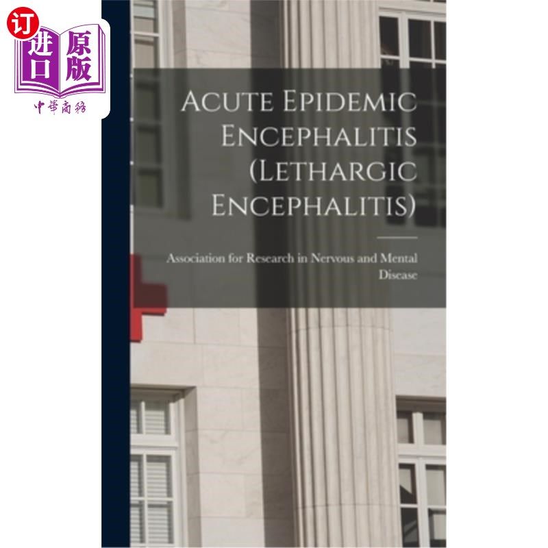 海外直订医药图书acute epidemic encephalitis (lethargic