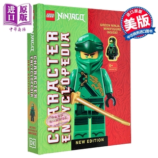 预售 乐高幻影忍者人物百科全书 新版 LEGO Ninjago Character Encyclopedia New Edition 英文原版 Simon Hugo【中商原版】