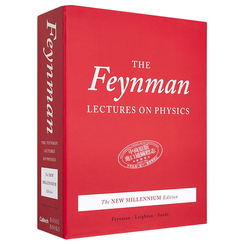 预售 费曼物理学讲义套装 英文原版 The Feynman Lectures on Physics Set New Millennium Richard Feynman【中商原版】