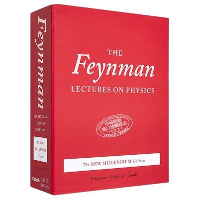 费曼物理学讲义套装 英文原版 The Feynman Lectures on Physics Set New Millennium Richard Feynman【中商原版】
