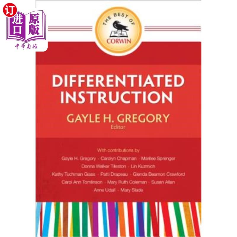 海外直订The Best of Corwin: Differentiated Instruction 科尔文的精华：差异化教学