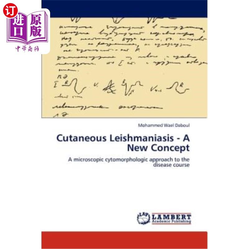 海外直订医药图书cutaneous leishmaniasis - a new concept 皮肤