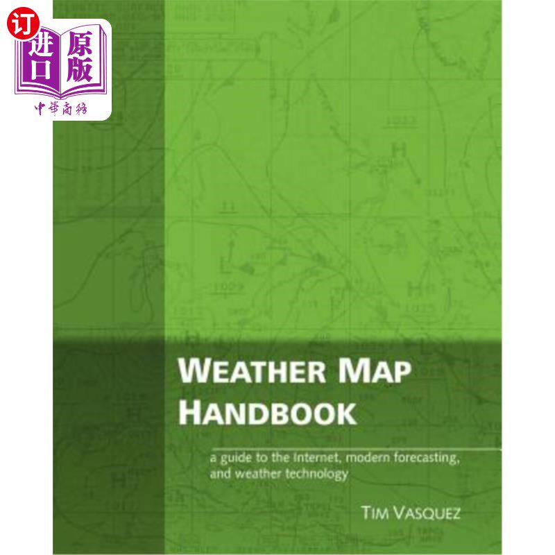 海外直订Weather Map Handbook 天气地图手册