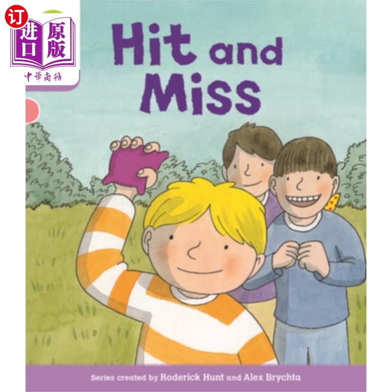 海外直订Oxford Reading Tree Biff, Chip and Kipper Storie... 牛津阅读树的Biff, Chip和Kipper故事解码和发展:1+级:命中