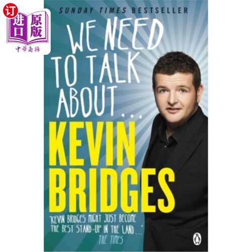 海外直订We Need to Talk about ... Kevin Bridges 我们需要谈谈……凯文的桥梁