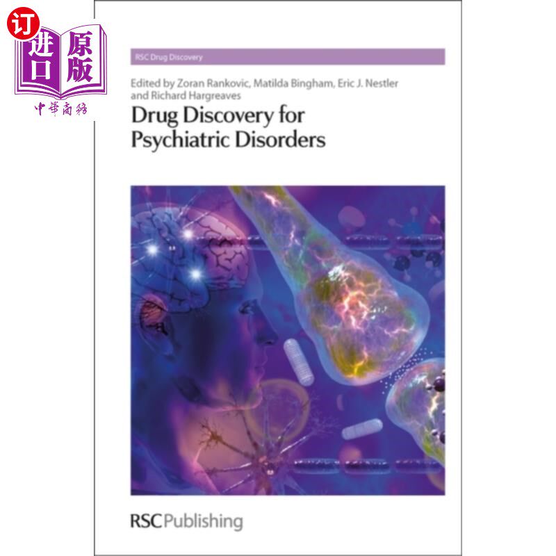 海外直订医药图书Drug Discovery for Psychiatric Disorders 精神疾病的药物发现