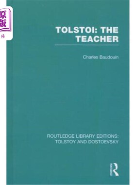海外直订Tolstoi: The Teacher 托尔斯泰：老师