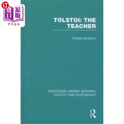 海外直订Tolstoi: The Teacher 托尔斯泰：老师