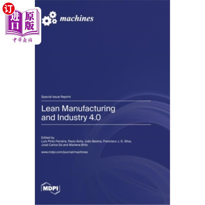 海外直订Lean Manufacturing and Industry 4.0 精益制造与工业4.0