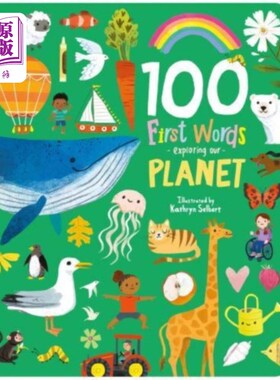 海外直订100 First Words Exploring Our Planet 探索地球的第100个单词