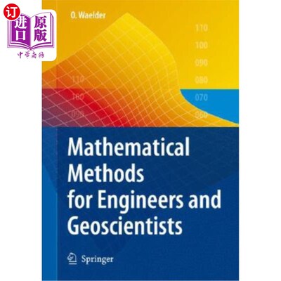 海外直订Mathematical Methods for Engineers and Geoscientists 工程师和地球科学家的数学方法
