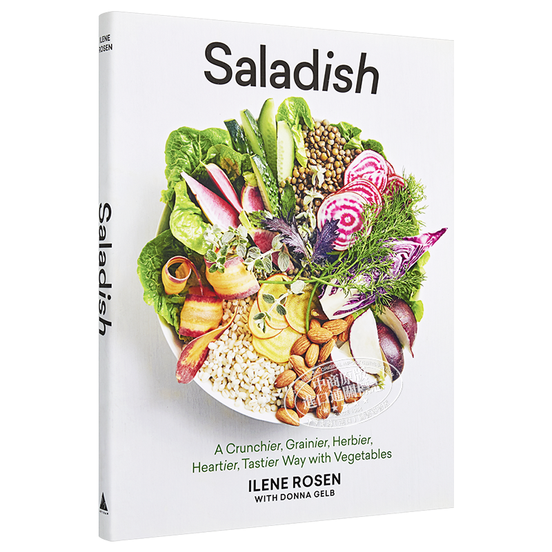 【中商原版】沙拉食谱 英文原版 Saladish Ilene Rosen Artisan 健康饮食书籍 精装
