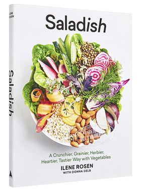 【中商原版】沙拉食谱 英文原版 Saladish Ilene Rosen Artisan 健康饮食书籍 精装