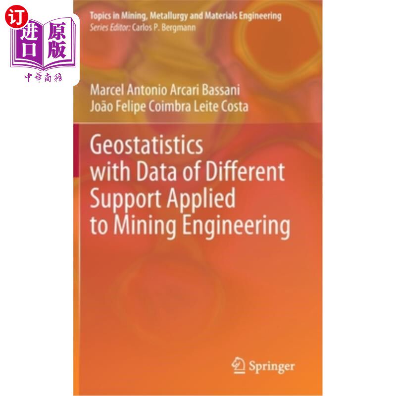 海外直订Geostatistics with Data of Different Support Applied to Mining Engineering 地质统计学在采矿工程中的应用
