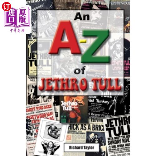 海外直订An A-Z of Jethro Tull Jethro full的A-Z