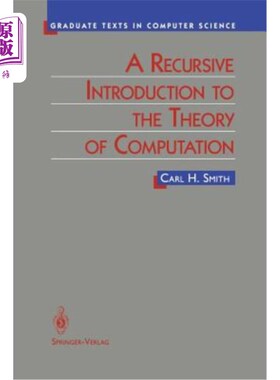 海外直订A Recursive Introduction to the Theory of Computation 《计算理论递归导论》