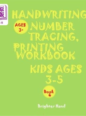 海外直订Handwriting: NUMBER TRACING