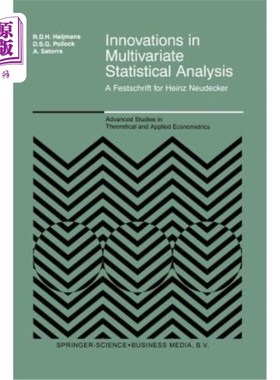 海外直订Innovations in Multivariate Statistical Analysis: A Festschrift for Heinz Neudec 多元统计分析的创新: