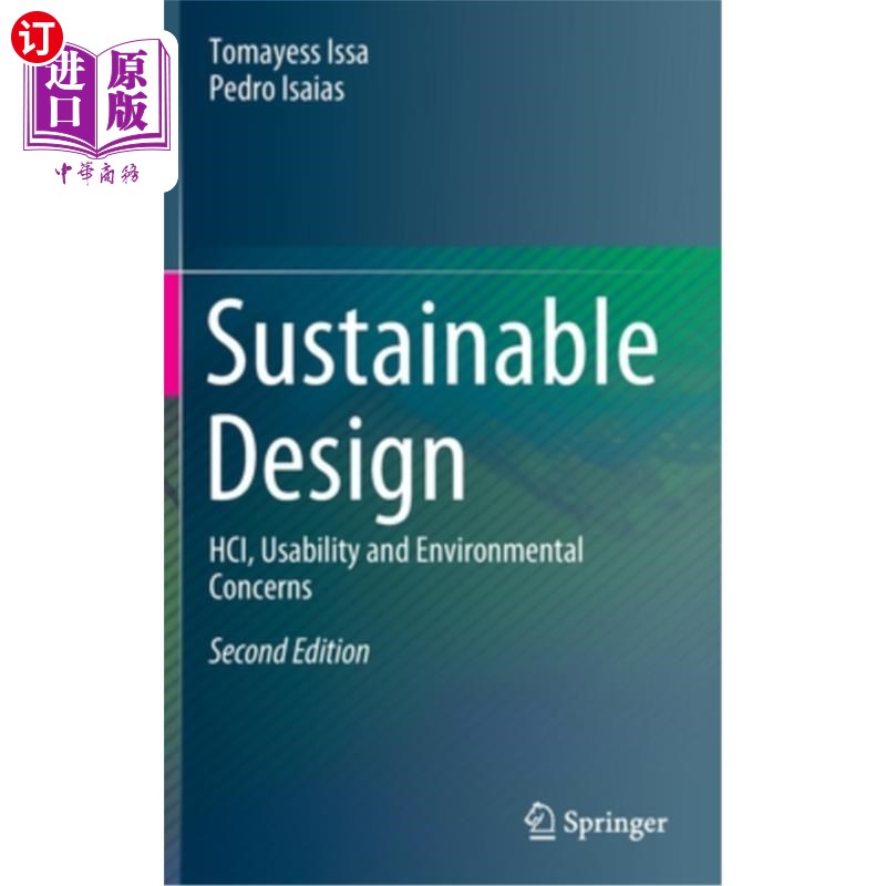海外直订Sustainable Design: HCI, Usability and Environmental Concerns 可持续设计:人机交互、可用性和环境问题