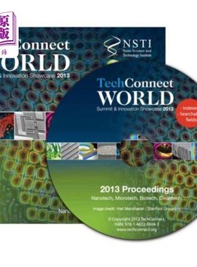 海外直订Tech Connect World 2013 Proceedings: Nanotech, Microtech, Biotech, Cleantech Pro Tech Conne