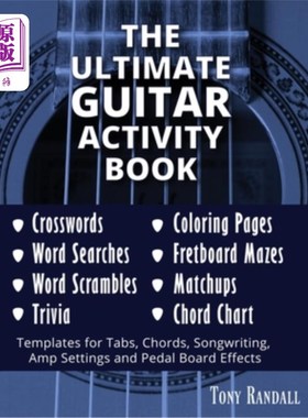 海外直订The Ultimate Guitar Activity Book 吉他活动手册