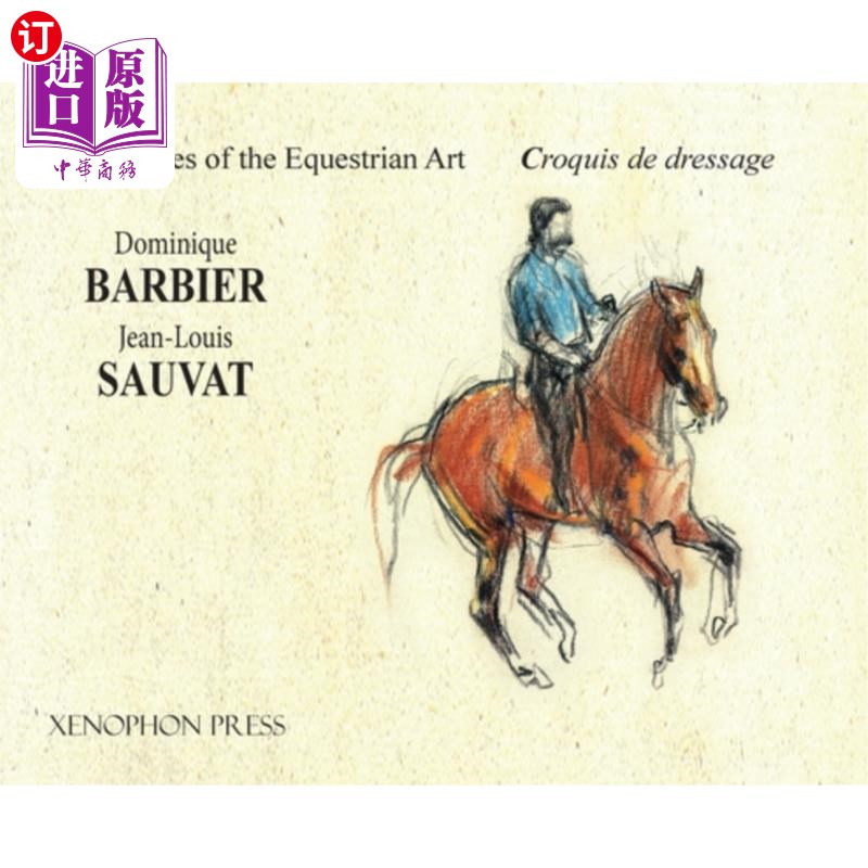 海外直订Sketches of the Equestrian Art- Croquis de Dressage马术艺术速写-盛装舞步槌球