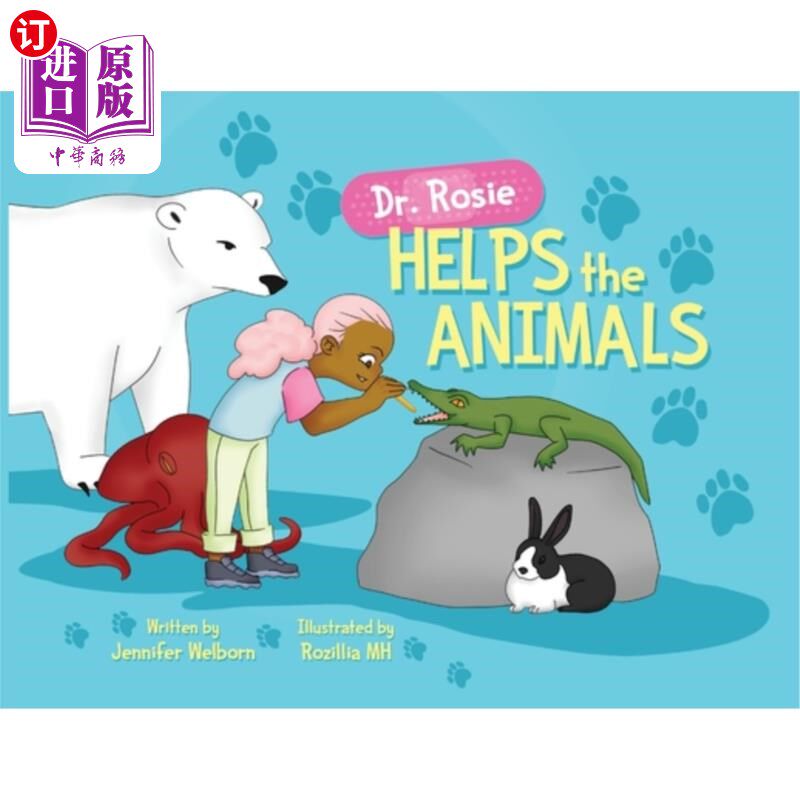 海外直订Dr. Rosie Helps the Animals 罗西医生帮助动物们