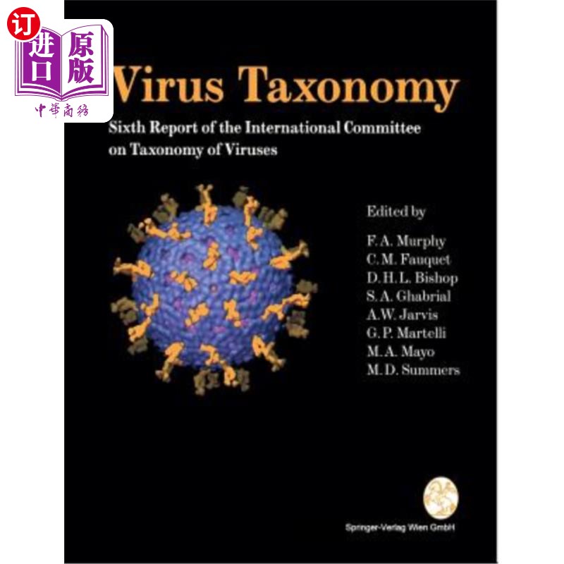 海外直订Virus Taxonomy: Classification and Nomenclature of Viruses 病毒分类:病毒的分类和命名