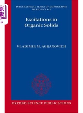 海外直订Excitations in Organic Solids Ismp P 有机固体中的激发