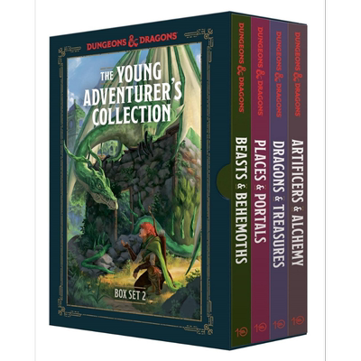 年轻冒险家合集 第二套装 龙与地下城 四本套装 Young Adventurers Collection 英文原版 Dungeons & Dragons D&D【中商原版?