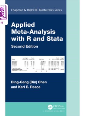 海外直订Applied Meta-Analysis with R and Stata 应用R和Stata元分析